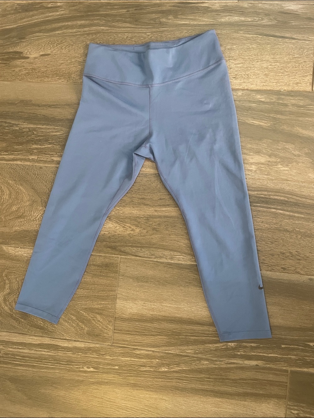 Nike Women's Blue High-Waist Leggings